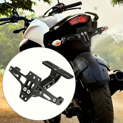 Universal Motorcycle Tail Tidy Motorcycle License Plate Holder Mount Motorcycle License Plate Bracket Fender Eliminator Kit
