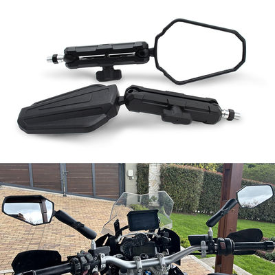 Motorcycle Universal Foldable Rear View Mirror Adjustable Adventure Westwind Road Handlebar Side Mirrors Motorbike Accessories