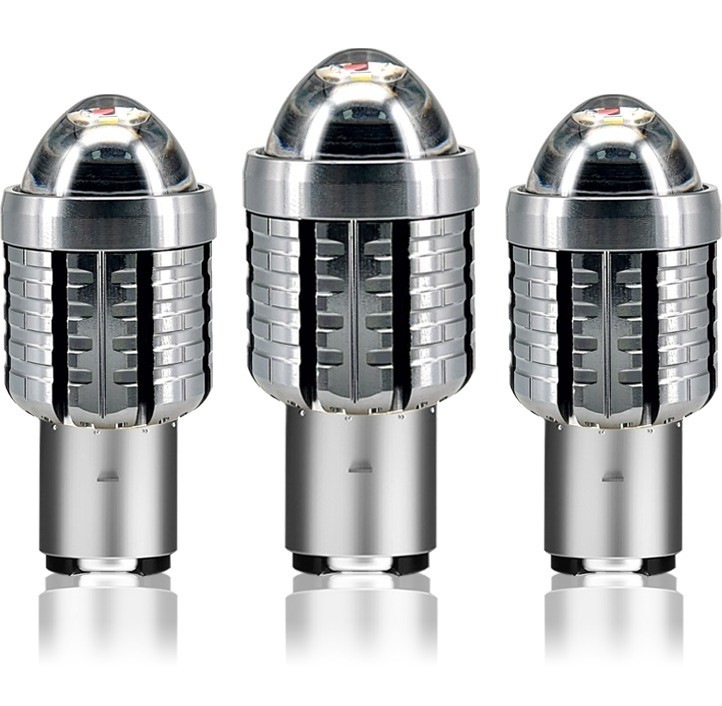 18W 9W Motorbike Led Headlight Bulb 6500K 30000h Lifespan Motorcycle Head Lamp