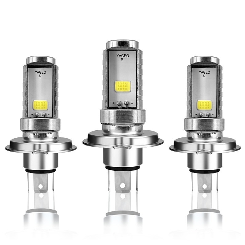 BA20D P15D CSP H4 Motorcycle Headlight 6500K Motorcycle LED Headlight Bulb