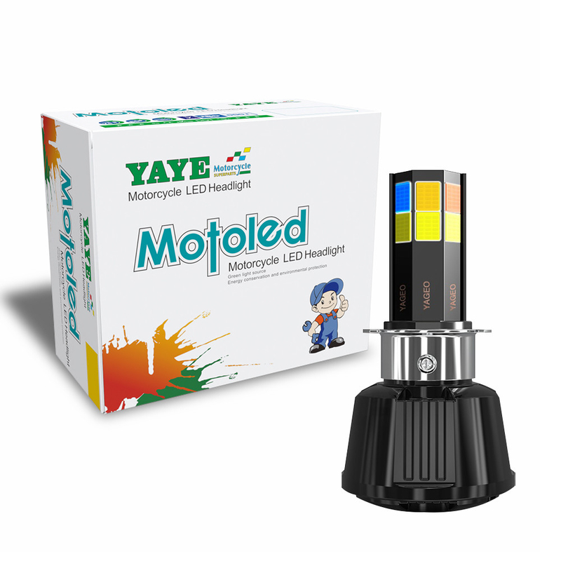 YAYE AC/DC8-80V 8V 12V 24V P15D H4 Ba20D HS1 H6 H6M LED Motorcycle Headlight Bulb