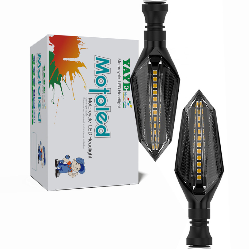 YAYE Dynamic Turn Signal LED Light Flowing Water Blinker 6500k Temperature Normal Light