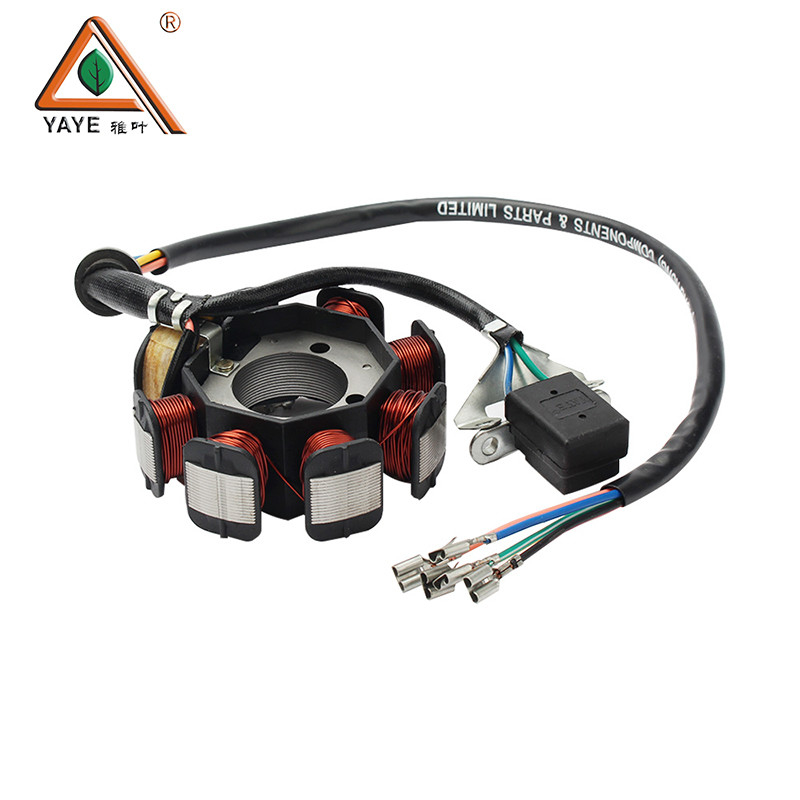 8 Pole 3 Hole Motorcycle Magneto Coil For Honda CG125 CG150 Motorcycle Ignition Parts
