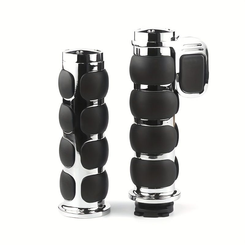 Motocross Handlebar Handle Bar End Motorcycle Hand Grips 25mm 1" for Harley Cruiser Chopper Custom Suzuki