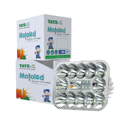 Universele motorfiets ingebouwde LED koplamp DC12V 45W 4500LM Duurzame constructie