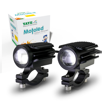 3570CSP YYFJD-JRY YAYE Motorfiets LED Mini Spot Light 16W 1600LM AC DC 8V 80V Geel Wit