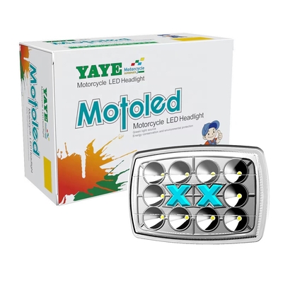 YAYE CD70 12V LED-koplamp voor motorfietsen met DRL-hooglaaglicht